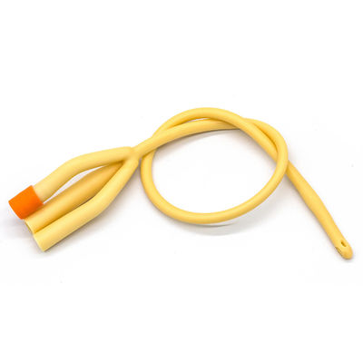 400mm Silicone Coated Catheter 3 Lumen Urinary 3-Way Standard Latex Foley Catheter