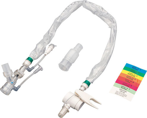 Sterilization Reusable Medical 72hours Closed Suction System Suction Catheter