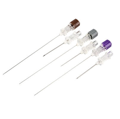 18G-27G Disposable Spinal Anesthesia Needle Pencil Point And Quincke Bevel With And Without Introducer Needle