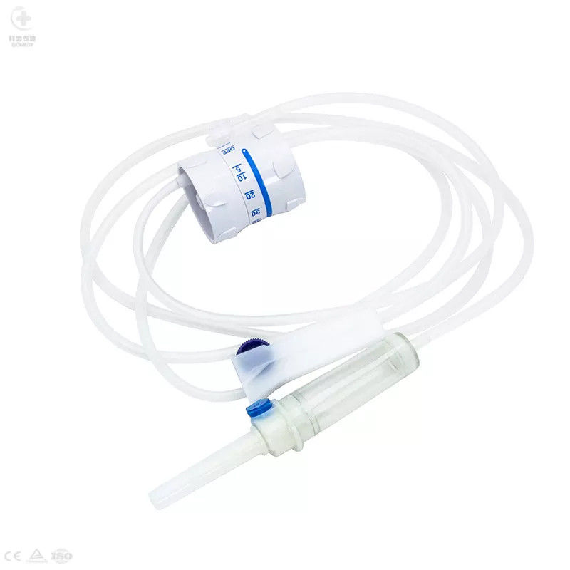 Medical Consumable Infusion Transfusion Set Iv Drip Set With Flow Regulator