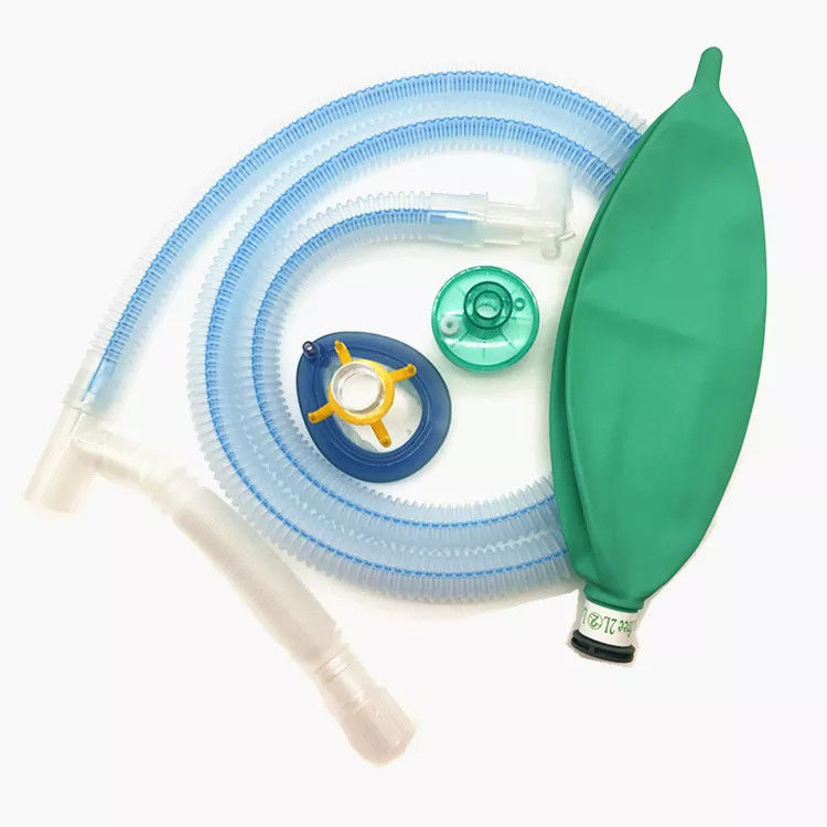 Green Anesthesia Breathing Bag 0.25L - 2L Full Size Latex Breathing Bag