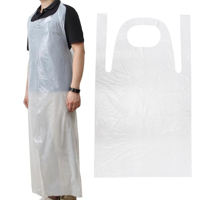 Multi Purpose Use Medical Consumables Waterproof Plastic Apron PE Poly Aprons