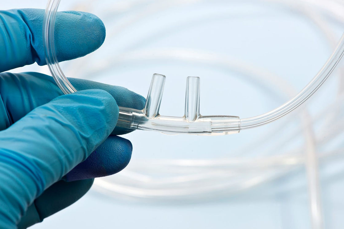 Hospital Medical PVC Nasal Oxygen Tube Separate Type Nasal Oxygene Cannula