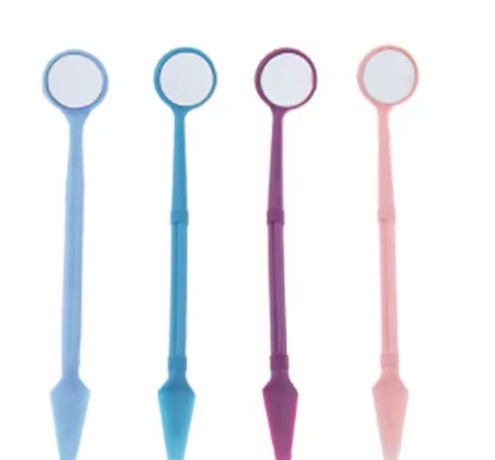 Disposable Anti Fog Dental Mouth Mirror Sterilization Glass Lens