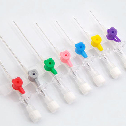 Medical Disposable IV Catheter 14g 16g 18g 20g 22g 24g IV Cannula With Rotateed Wings