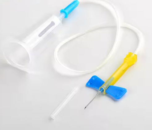 Butterfly Needles For Vacuum Blood Collection Safety Wing Butterfly Blood Collection Set Have CE ISO
