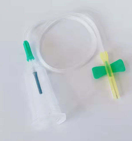 Butterfly Needles For Vacuum Blood Collection Safety Wing Butterfly Blood Collection Set Have CE ISO