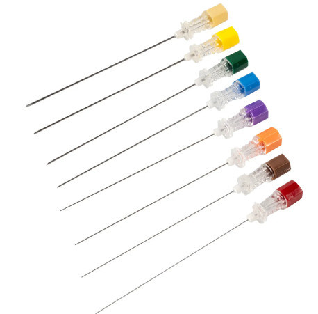 18G-27G Disposable Spinal Anesthesia Needle Pencil Point And Quincke Bevel With And Without Introducer Needle