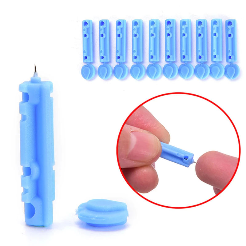 Medical Blood Lancet blood taking needle twist blood lancet needle user-friendly blood lancets