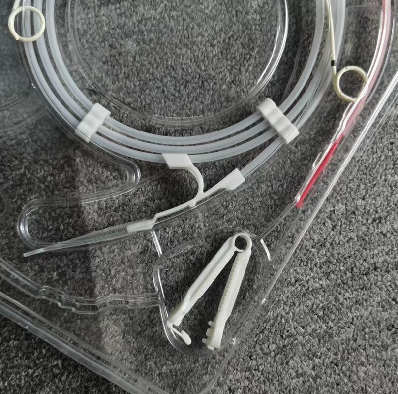 Medical Disposables Double J Ureteral Stent Set Urology JJ Stent Catheter With PTFE / Hydrophilic Guidewire