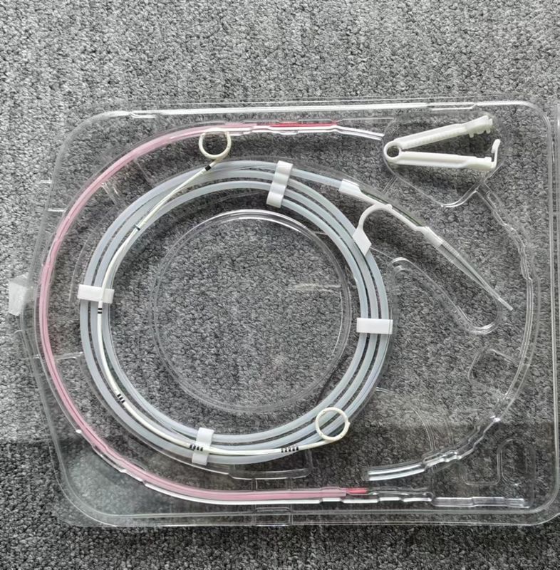 Medical Disposables Double J Ureteral Stent Set Urology JJ Stent Catheter With PTFE / Hydrophilic Guidewire
