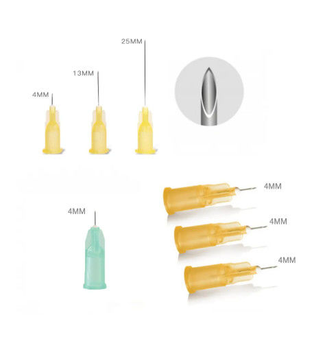 Meso Needle Crystal 3Pin 4Pin 5Pin Multi Needle Disposable Painless Needle for Facial Beauty